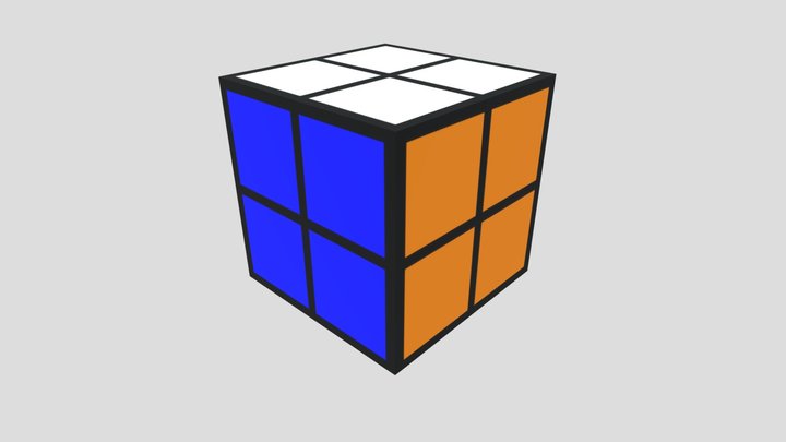 modèle 3D de Rubik's Cube animé 7x7 - TurboSquid 2081472