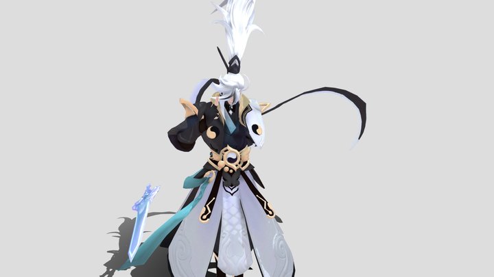 Tulen Yin & Yang AOV 3D Model