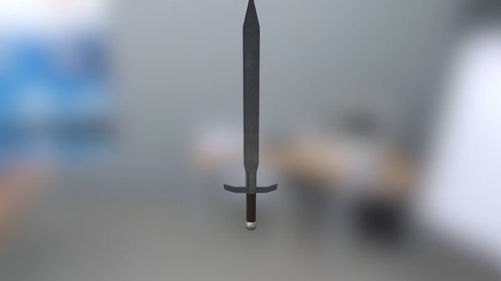 Sword Model 1 3D Model