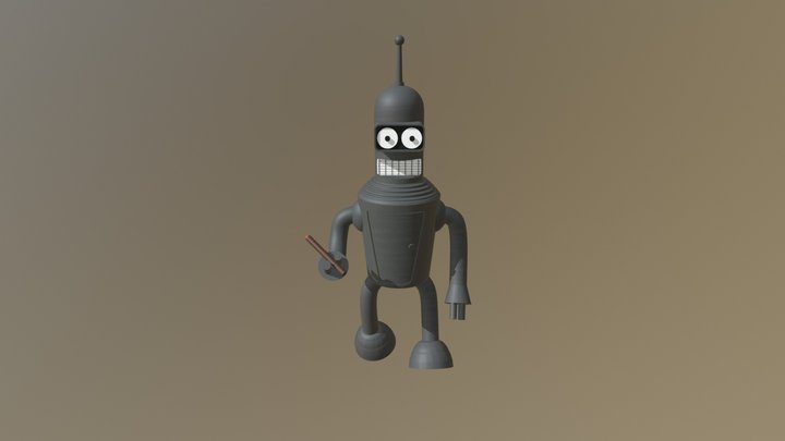 Bender 3D Model