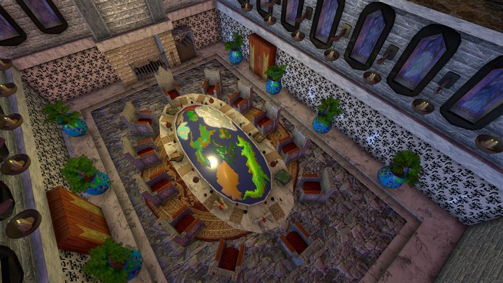 Meeting Room 3D Model