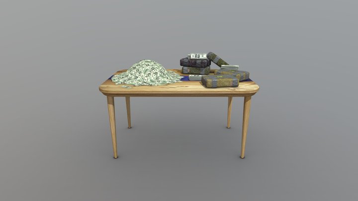 lks-weed-dealer-table 3D Model