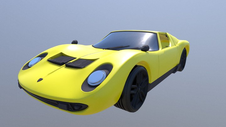 Lamborghini Miura 3D Model