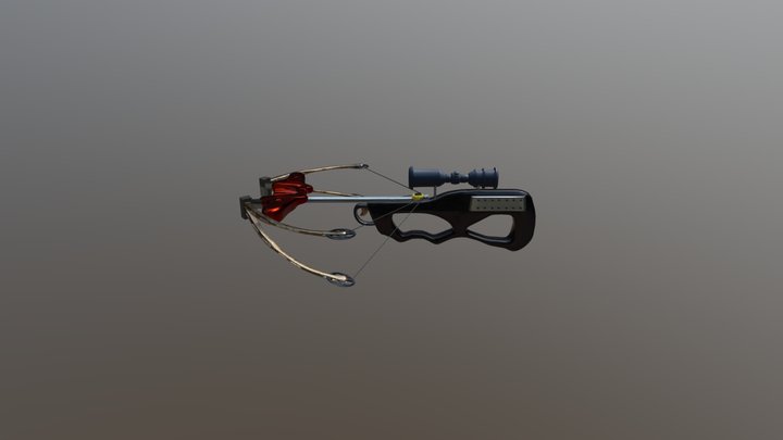 Crossbow yoyo Andres Pluda 3D Model