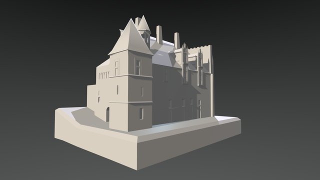 Medieval house 3D Model