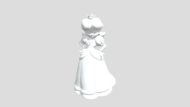 Princess Daisy 3D Model