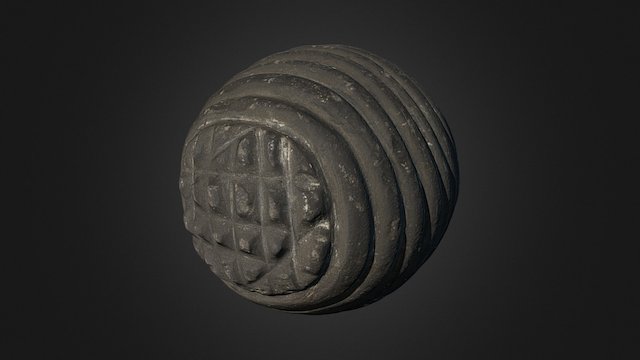 Carved Stone Ball, Hillhead, Orkney