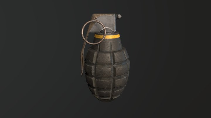 grenade 3D Model