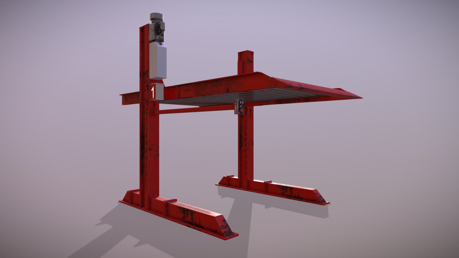Mechanical Parking System - 3D model by alzarac (@alzarac) [78310fd