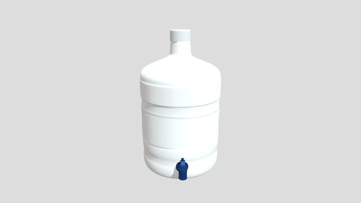 Water Can 3D Model