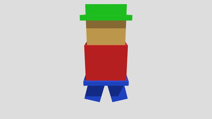 Expunged Minecraft 3D Model