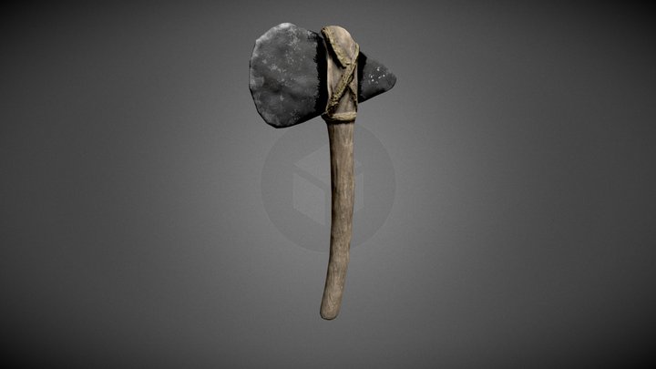 stoneage axe 3D Model