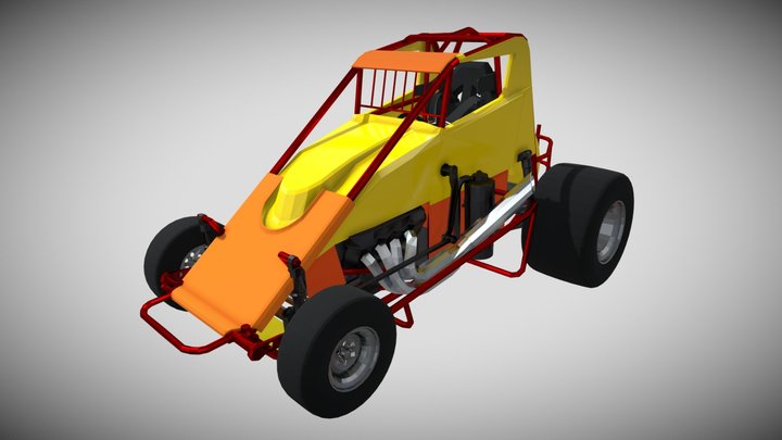 Dirt Midget - High Poly (portifolio remake) 3D Model
