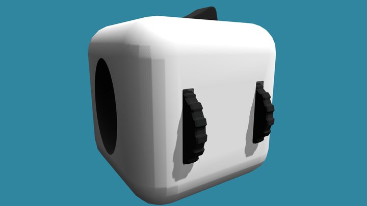 Fidget cube 3D Model