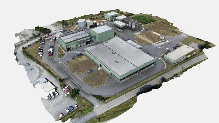 usine v3 ok_simplified_3d_mesh 3D Model