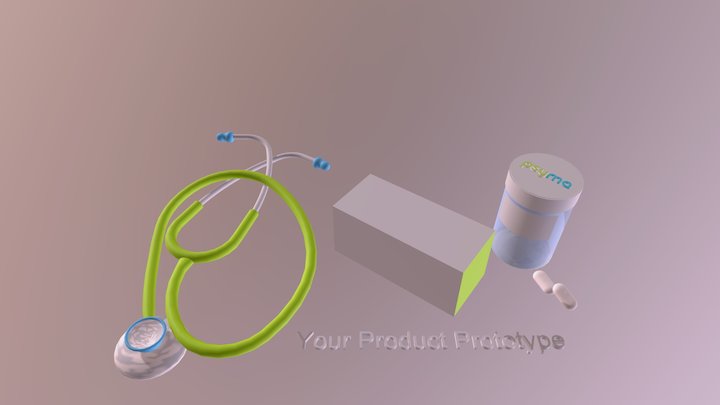 Psyma Product Concept Pills2 3D Model