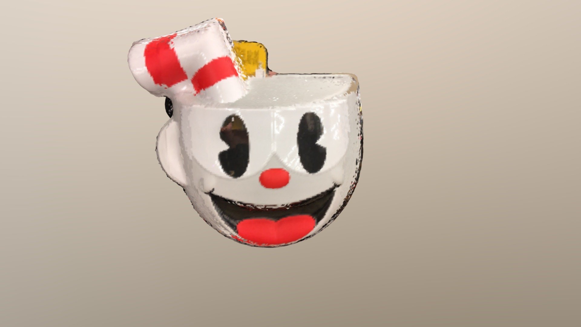 Cuphead Halloween mask