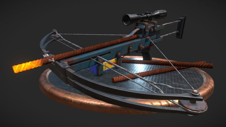 Half-Life 2: Resistance Crossbow 3D Model