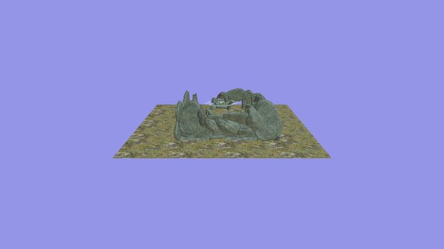 Celtic Ruins 3D Model