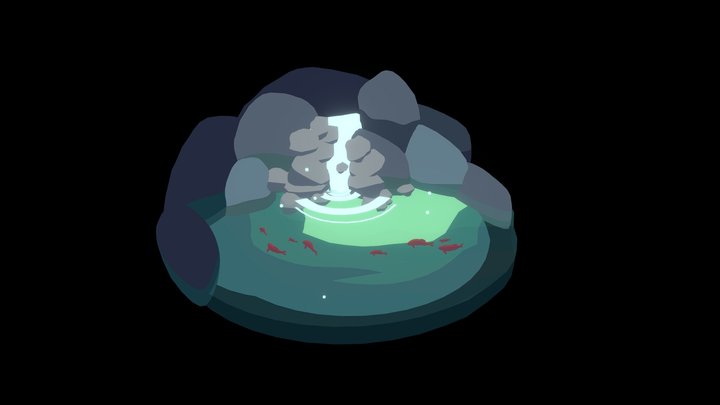 Shallow Pond 3D Model