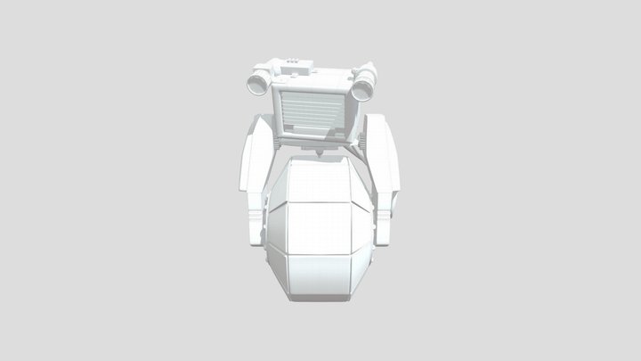 midpoly roller juip wip 3D Model
