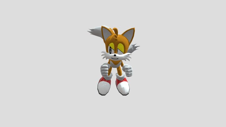 animations-tails-sonic-runners-adventure 3D Model