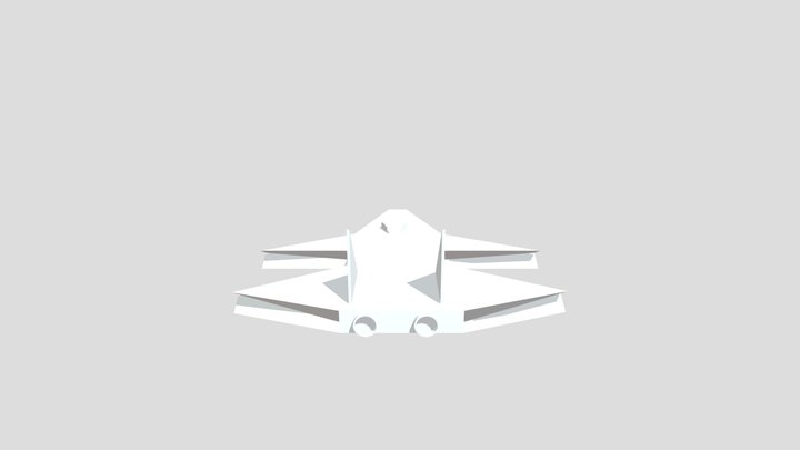 5th Gen Fighter 3D Model