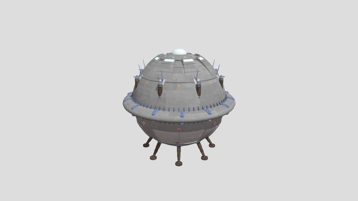 Korvette 3D Model
