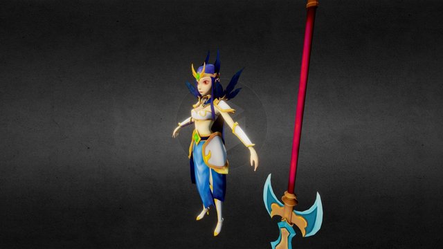 Xiao Xiao 3D Model
