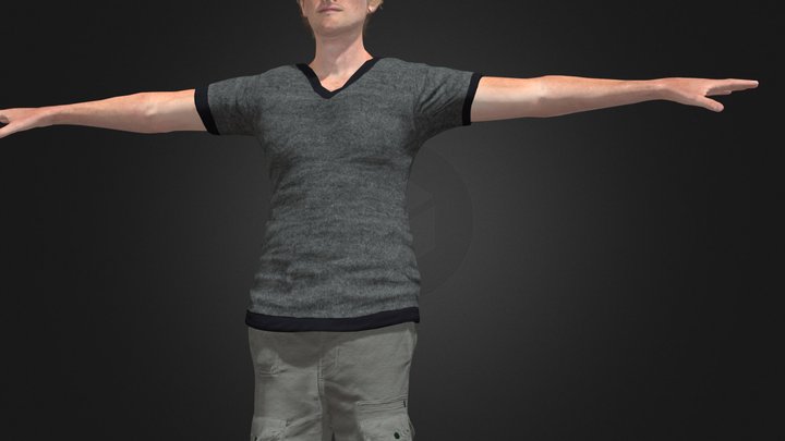 Capoeira 3D Model