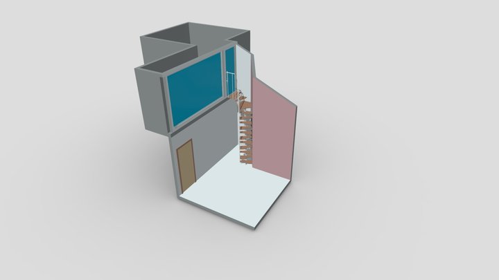Projeto - Escada - Rev02 3D Model