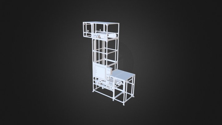 Nerak Wiese Ltd - Continuous S Platform Elevator 3D Model