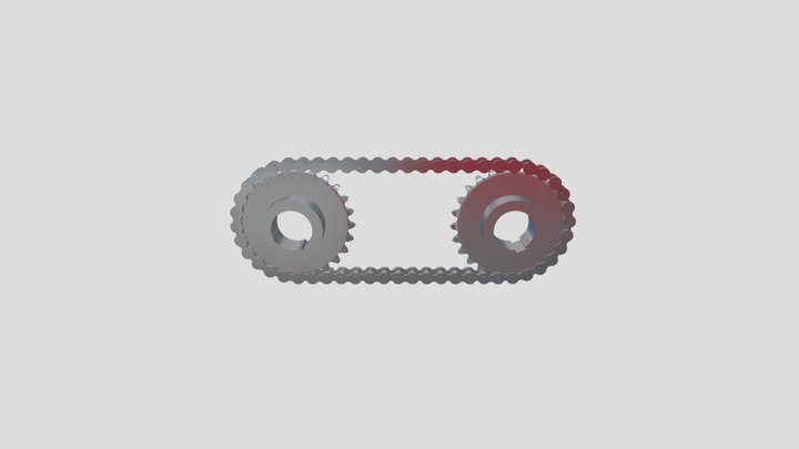 CADENA MOTO SOLIDWORKS 3D Model