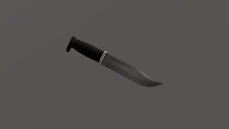 Knife 3D Model