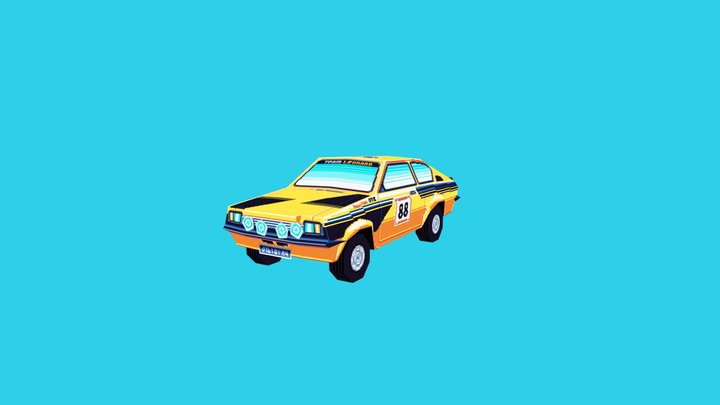 Kadett GT/E 3D Model
