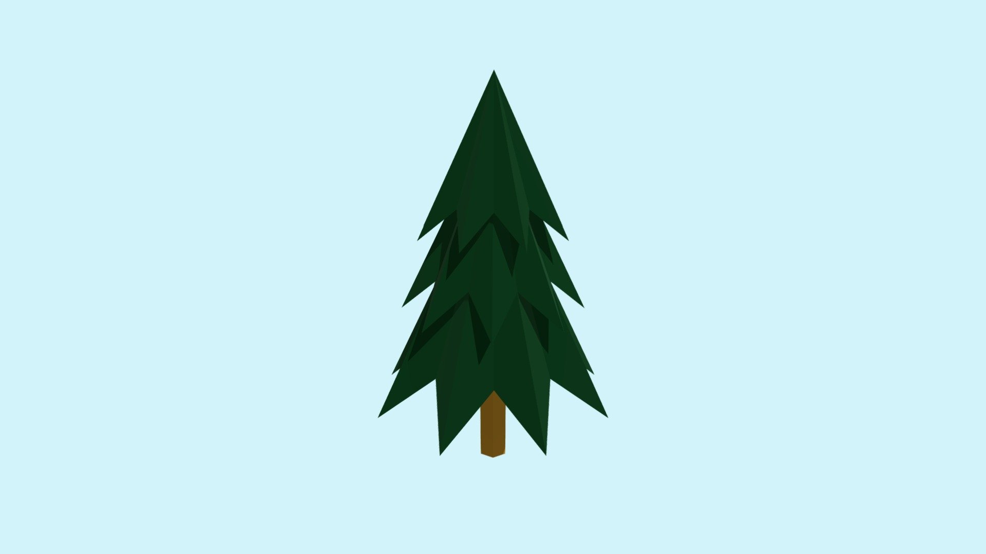 Low-Poly Pine Tree - Download Free 3D model by Osaze Shears (@oshears ...