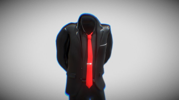 Secret Agent 3D Model