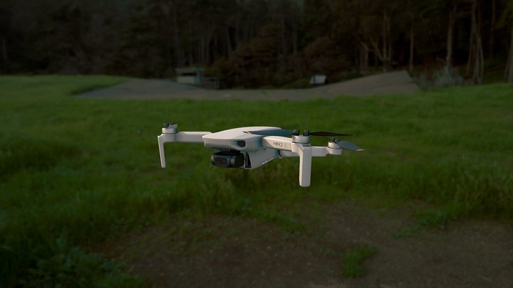 DJI Mini 2 SE 3D Model