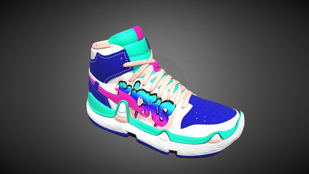 #RTFKTChallenge Graffiti Kicks