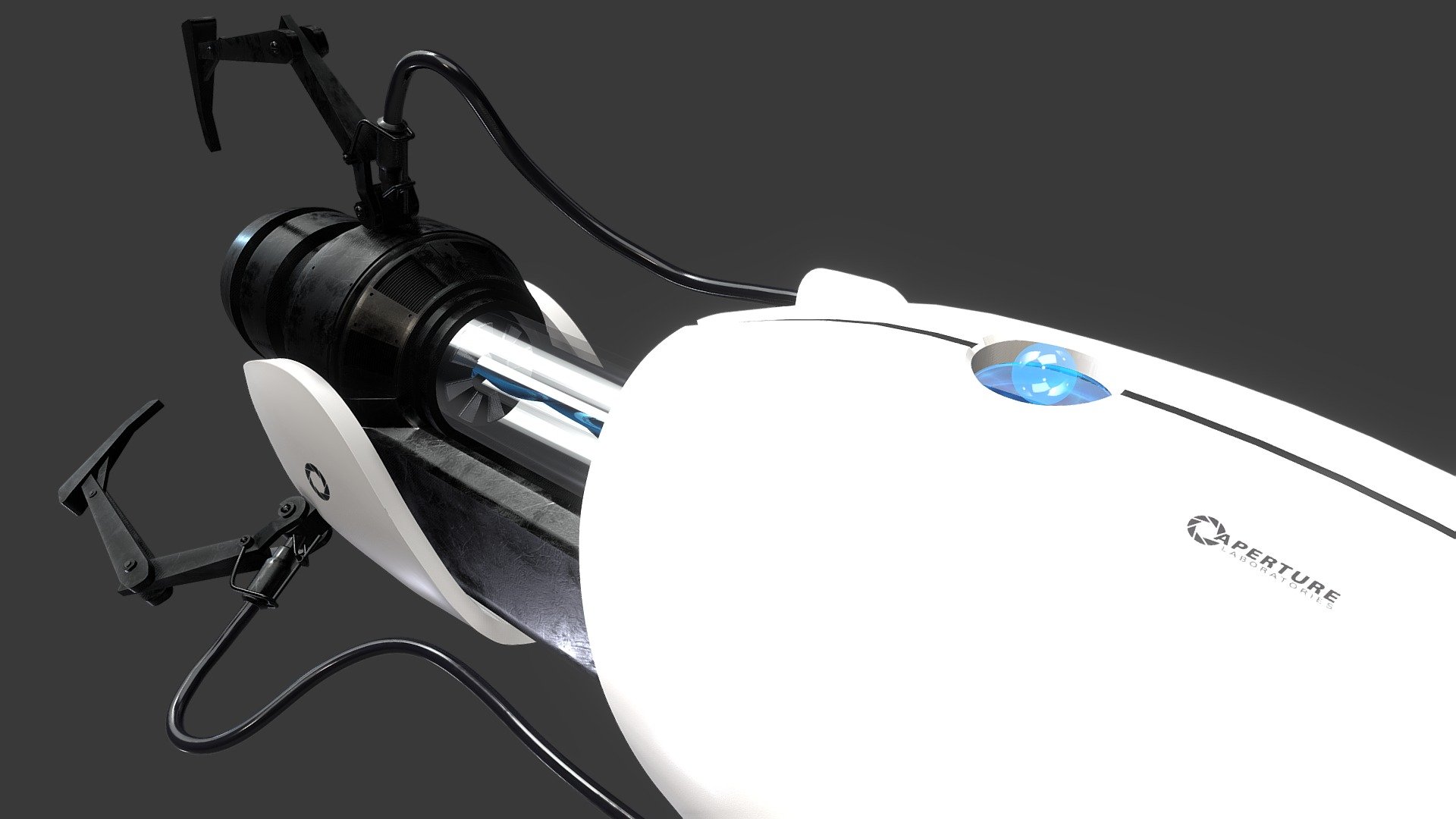 Aperture Science Handheld Portal Device - 3D model by Ryley Dodd ...