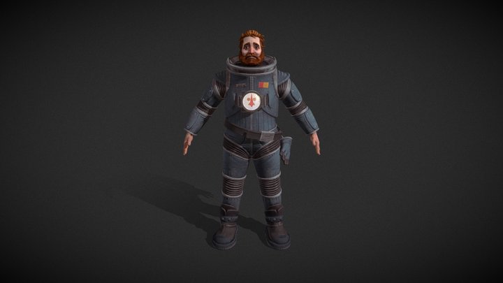 Mechanic, Philemon Zeleny 3D Model