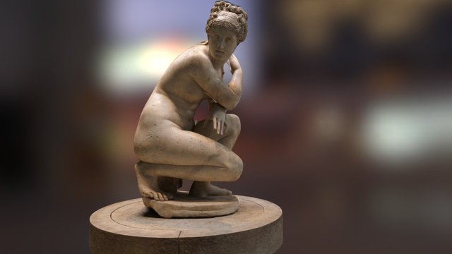 Aphrodite crouching at her bath - British museum – Modèle 3D gratuit STL