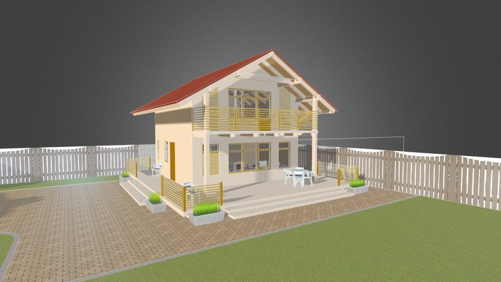 House #2 3D Model