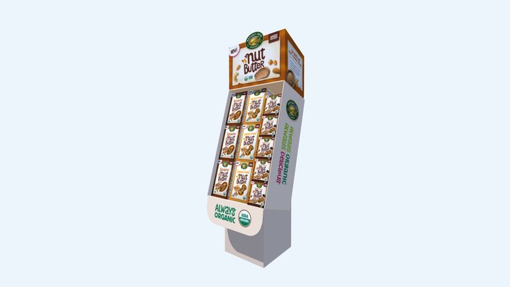 Nut Butter Shipper 2 3D Model