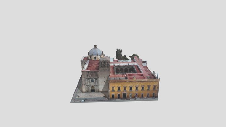 San Agustín 3D Model