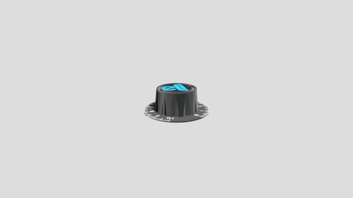 Black Distressor Knob