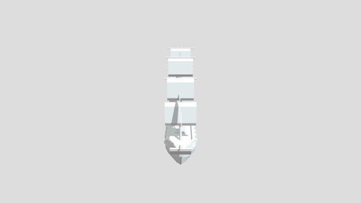 Neridean Brig 3D Model