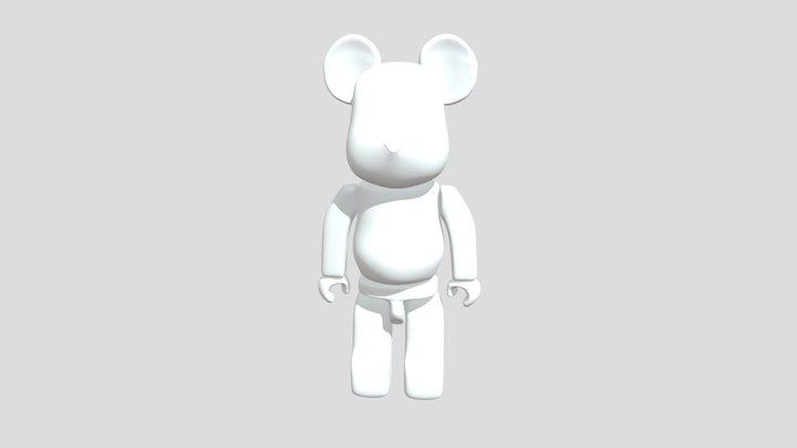 Bearbrick 3D Model