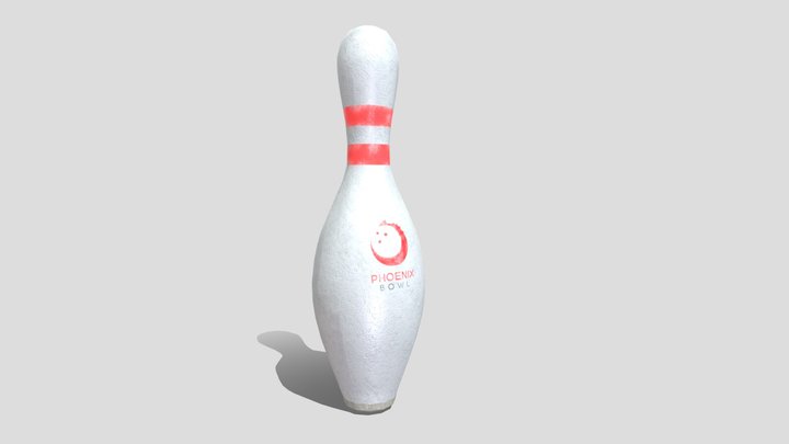 Bowling Pin 3D Model