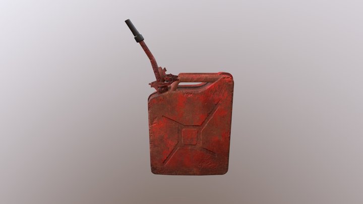 Jerry Can Complete3 3D Model